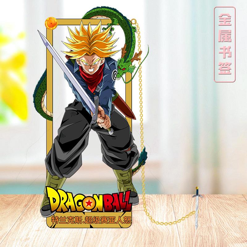 DRAGON BALL Металлическая закладка, Зажим в стиле аниме, Идеально для студентов и фанатов