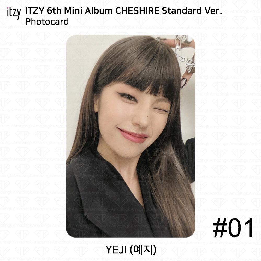 ITZY 6th Mini Album Cheshire Official Photocard Clear Card Neon 4cut Film KPOP
