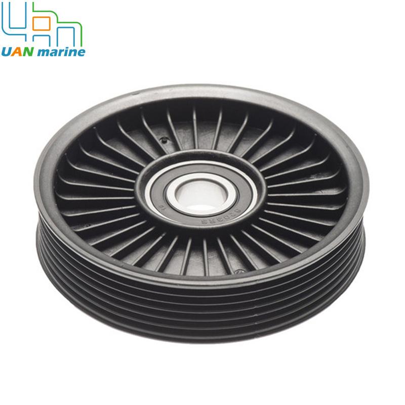 57-8638764 Serpentine Belt Idler 4-1/4" Pulley for MerCruiser Alpha Bravo Race Stern Drive 864625T 57-862086 57-8620861