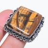 Камень Тигровый глаз Ювелирное изделие из серебра 925 пробы Кольцо Размер 11