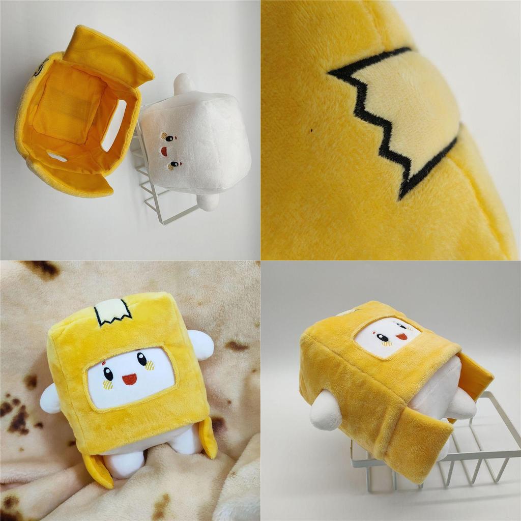 Cute Lankybox Plushie Doll For Kids Soft Stuffed Toy Figure Gift