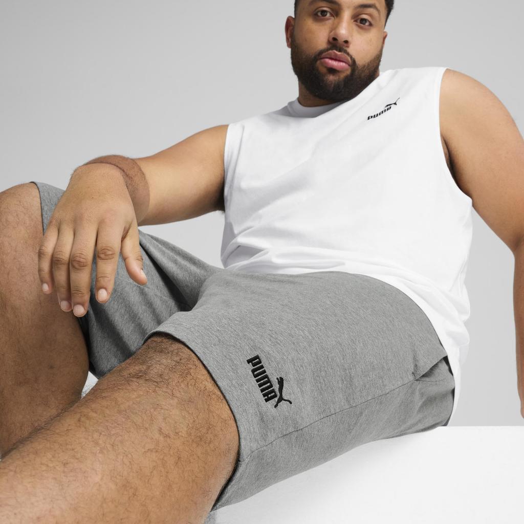 Логотип Джерси 10 Серый 68754103_ESS NO.1 Шорты_Средний Меланж_XL