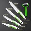 Ceramic Knives Kitchen Knives 3 4 5 6 Inch Chef Knife Cook Set+peeler White Zirconia Blade Multi-color Handle High Quality
