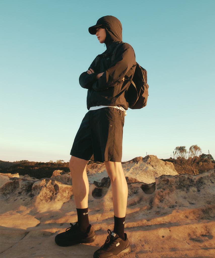 Snowpeak Apparel Pico Sunblock Ультралегкая ветровка Pertex (S26Mmtwb78) Темно-серый