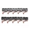 10Pcs Micro Roller Lever Arm Open Close Limit Switch Kw12-3 Pcb Microswitch