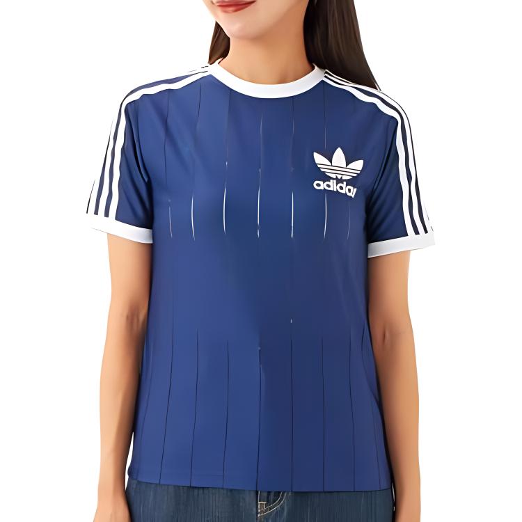 adidas Оригинальная футболка Adicolor с 3 полосками и полосками IY7228