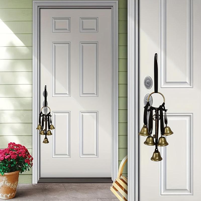 Колокольчик Witch's Delight, очаровательный колдовской декор, настенная ручка для двери, украшение для защиты колокольчиков ветра, викканский оккультный подарок