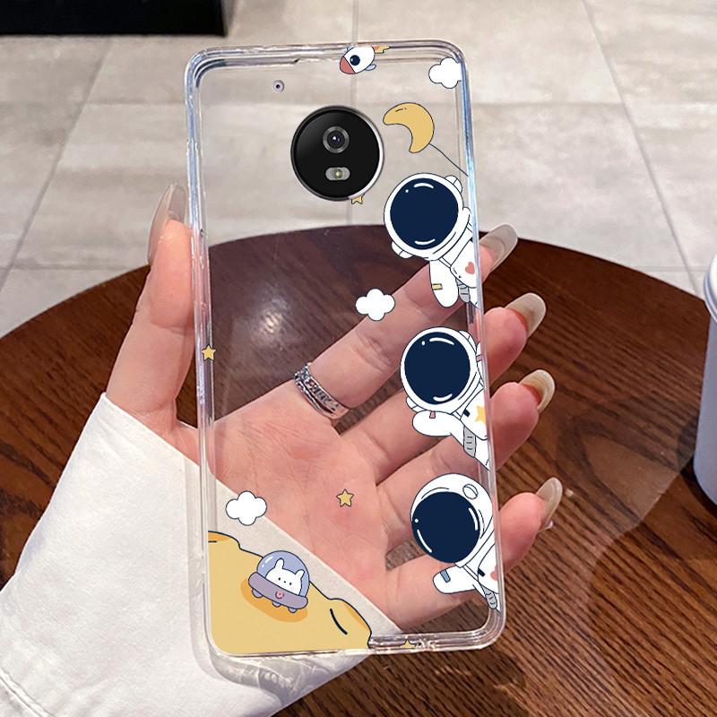 Case For Motorola Moto G5/Moto G5 Plus/Moto X 2017/Moto G5S/Moto G5S Plus Clear Silicone Soft TPU Cover Cute Cat Protective Case