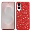 Для Samsung Galaxy S25 Edge Чехол-бампер из ТПУ + ПК Сверкающий Глиттер Задняя крышка телефона