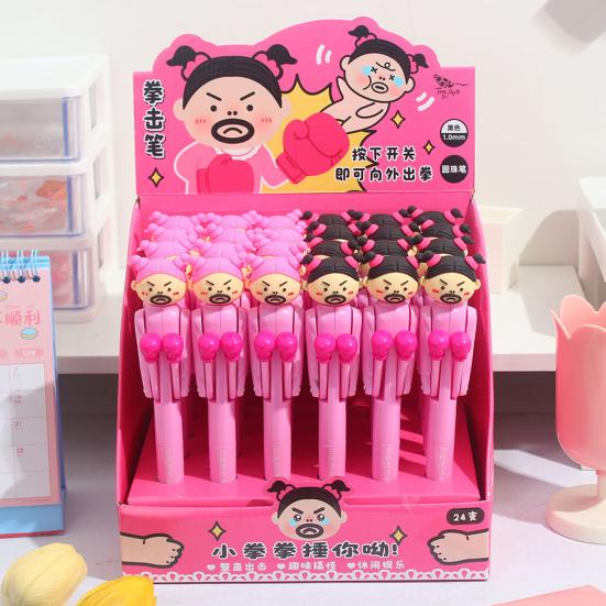 Шариковая ручка, интерактивная боксерская ручка, гладкая ручка для письма, ручка для подписи, забавная декомпрессионная ручка для домашней школы