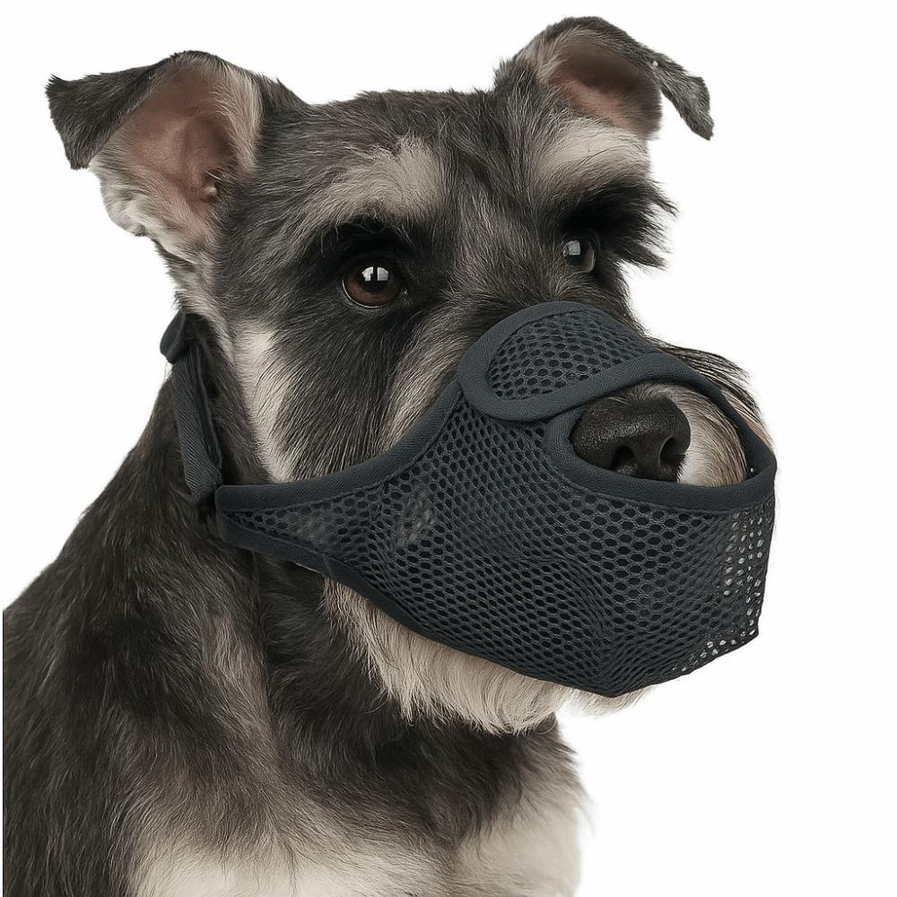 Adjustable Strap Dog Mouth Cover Anti-Bite Pet Mouth Mask Durable Mesh Dog Muzzle  Family Use