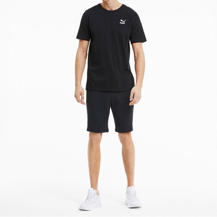 PUMA Classics Longline 10 Shorts 'Black' Men's 599304-01
