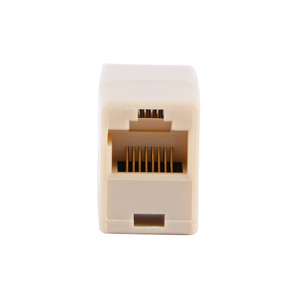 Cable adapter Ethernet Sockt CAT5 CAT6 RJ45 Extender Plug Dual Straight Head Network Cable Connectors Cable Joiner Coupler