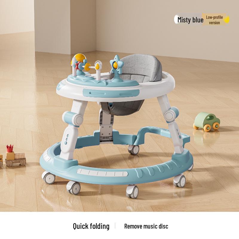 Регулируемая ходунок и стульчик для кормления для детей от 6 месяцев до 3 лет - Функции защиты от переворачивания и Х-образных ног