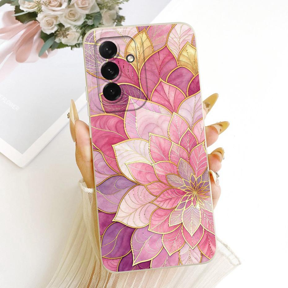 Cute Printed Phone Case For Samsung Galaxy A56 Soft Silicone Shockproof Cases For Samsung A56 5G SM-A566B Covers Bumpers
