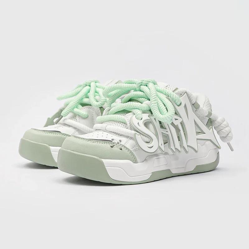 Women's Luxary Chunky Sneakers 2024 Mesh Breathable Shoes for Men Sports Running Casual Ladies Fitness Vulcanize Shoes