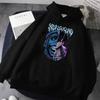 Sung Jin Woo Print Hooded Anime Solo Leveling Streetwear Men Women Long Sleeve Hoodies Harajuku Loose Casual Pullover Sweatshirt
