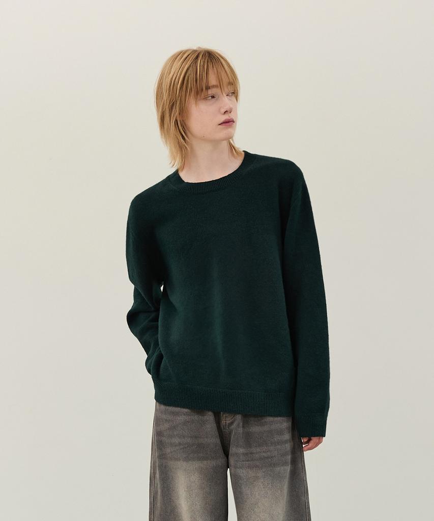 WAAR M1073 Soft Pullover Round Knit (4 Colors)