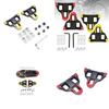 Bike Pedal Cleats With Abs Material For Road Cycling Shoes And Foot Locking