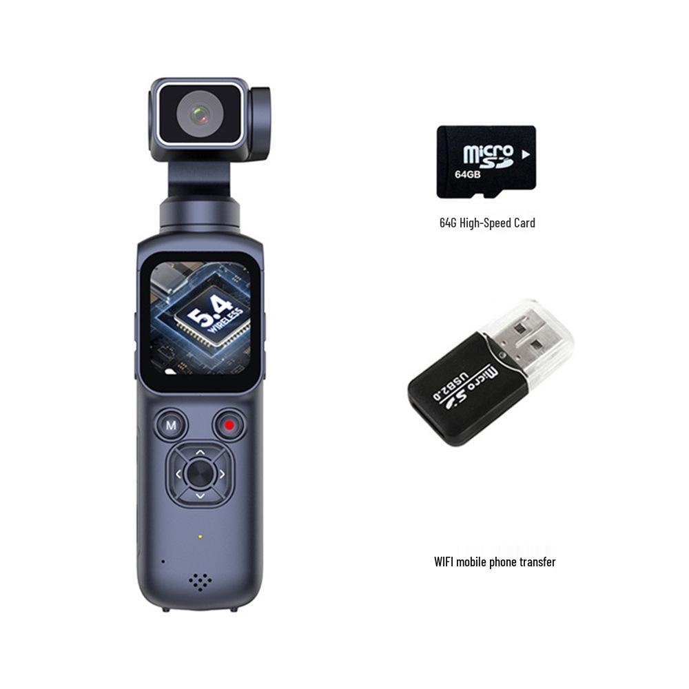 4K HD05 Handheld Sports & Vlog Pocket Camera with Gimbal