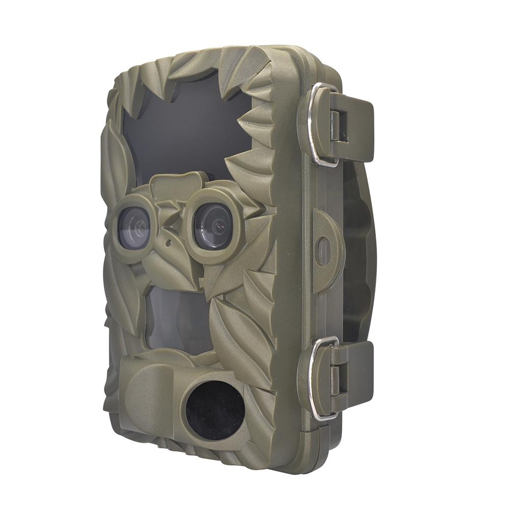 Уличная охотничья камера 4k с двойным объективом и ночным видением, наружная камера Ip66, 25-30 метров, инфракрасное излучение