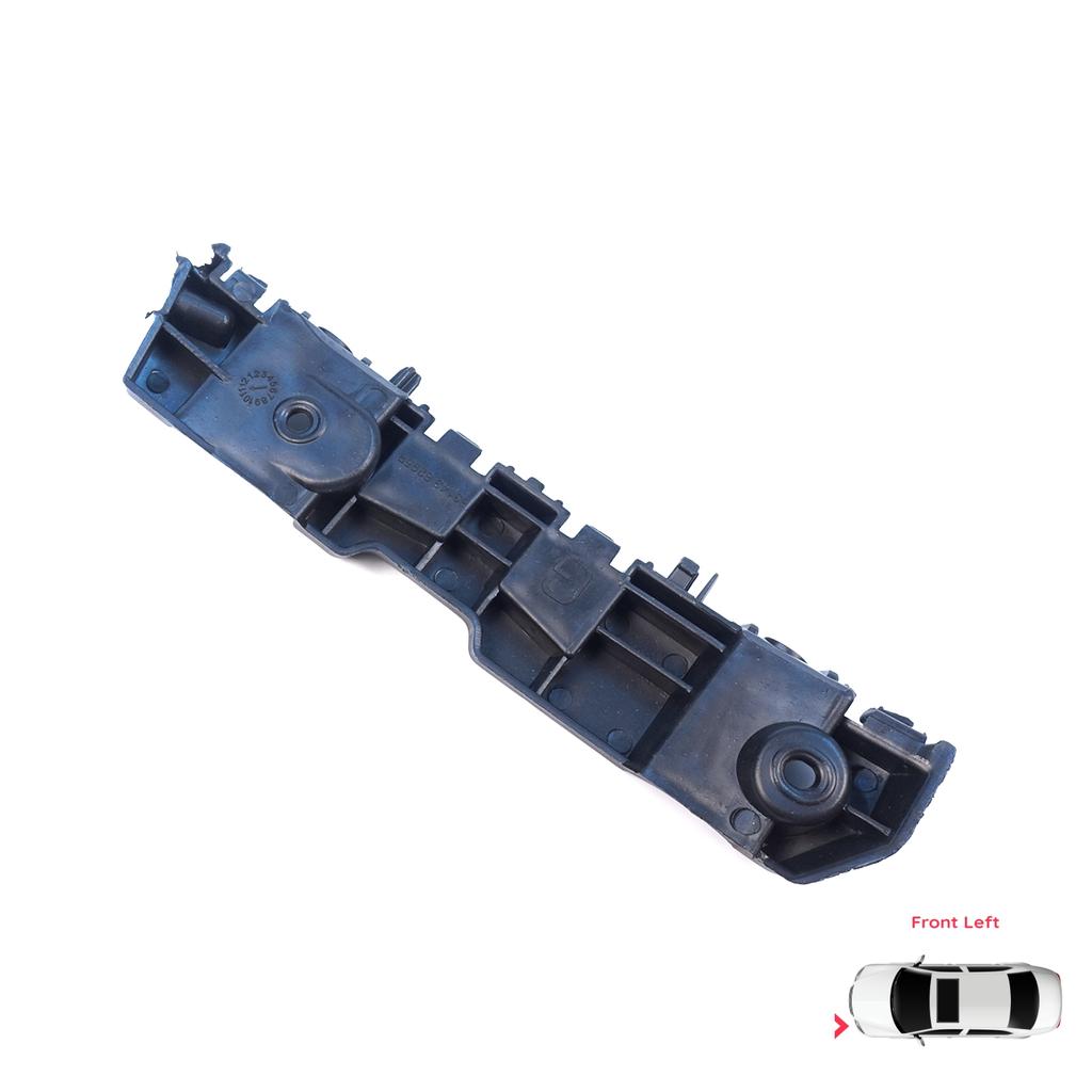 Кронштейн крепления переднего левого бампера BSP1249-1 для Renault Dacia Logan Sandero Stepway MK2 Symbol MK3 Facelift 2017-На  631438295R