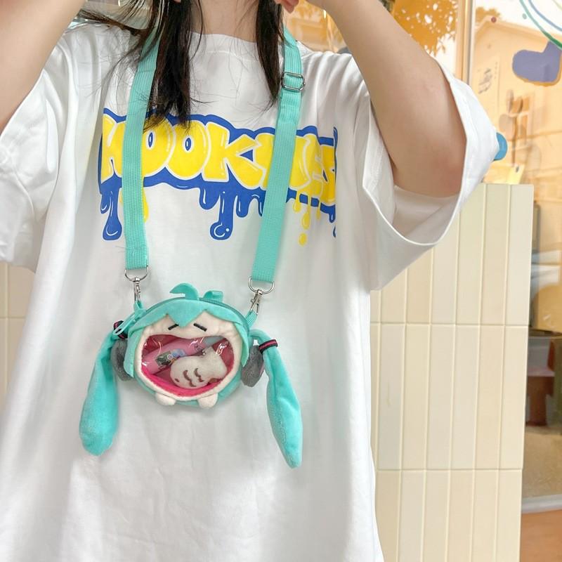 Hatsune Miku Anime Itabag: Cute Plush Doll Backpack for Students