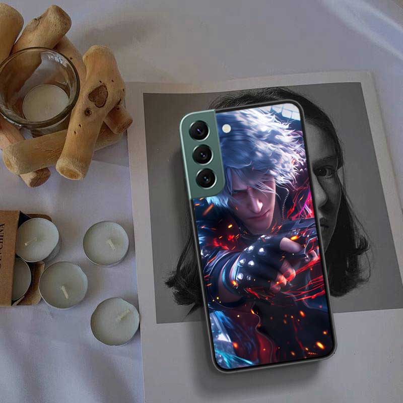Чехол для телефона D-Devil May Cry DMC для Samsung A15 A25 A35 A55 Galaxy A12 A22 A32 A52 A72 A54 A34 A24 A14 A53 A33 A23 A13 A73 A42 5G