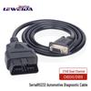 LEWEIDA Диагностический кабель OBD2 на DB9 RS232 CAN