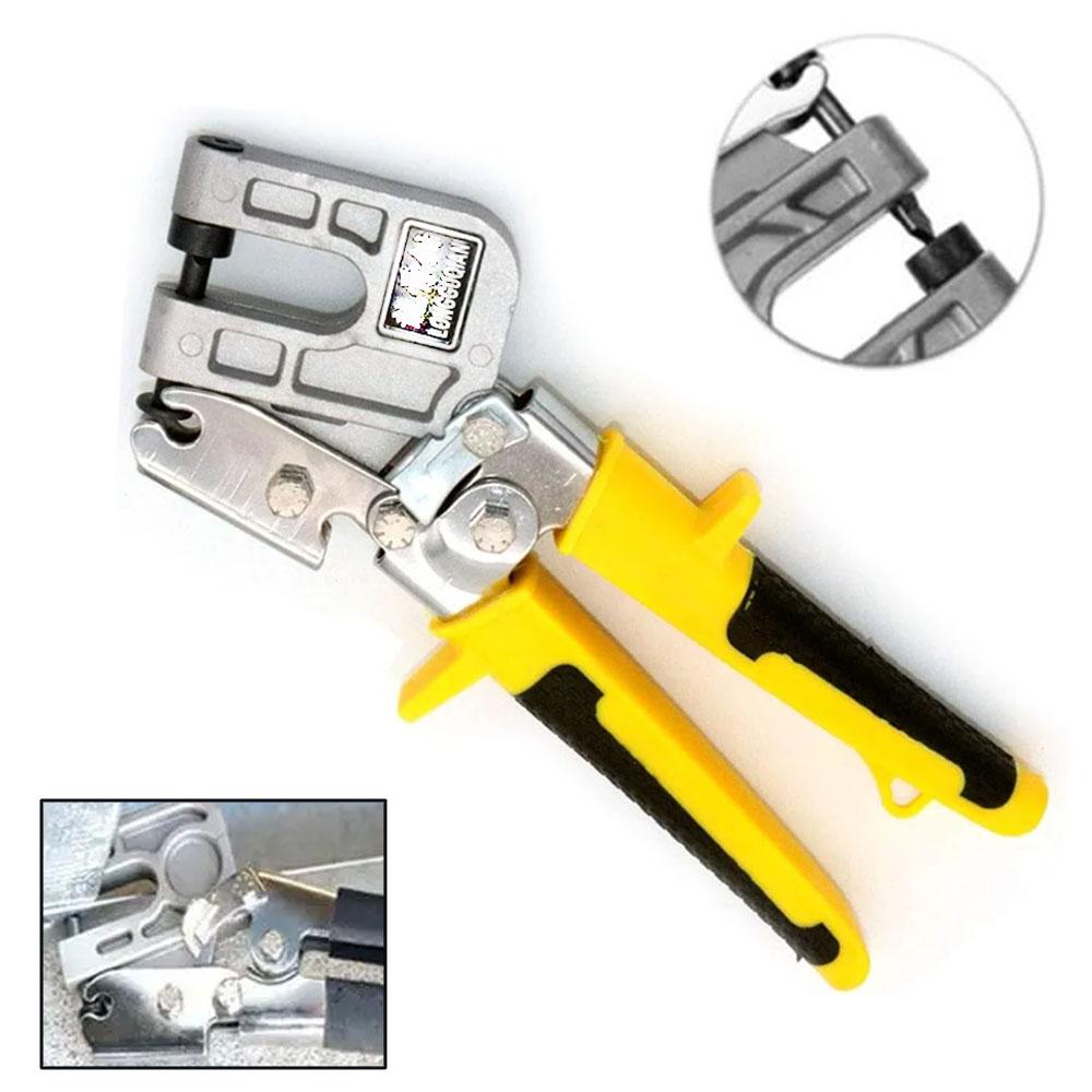 1 шт. Металлические щипцы для обжима шпилек, двуручные плоскогубцы, потолочные пробойники из алюминиевого сплава для крепления металла