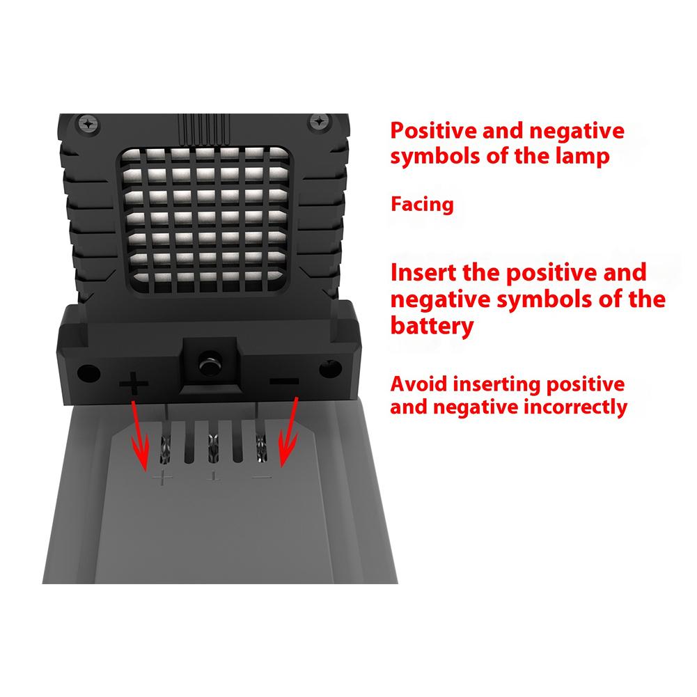 14W Mini LED Work Light 20-21V 14W Inspection Light LED Camping Lantern Long-Lasting Strong Bright Spotlight with 2 Modes