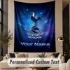 Custom Text Tapestry Tottenham Hotspur FC Print Wall Tapestry Indoor Living Room Wall Decor