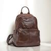 Кожаная женская сумка новый рюкзак женский нишевый рюкзак женский универсальный ретро коровья кожа женская сумка