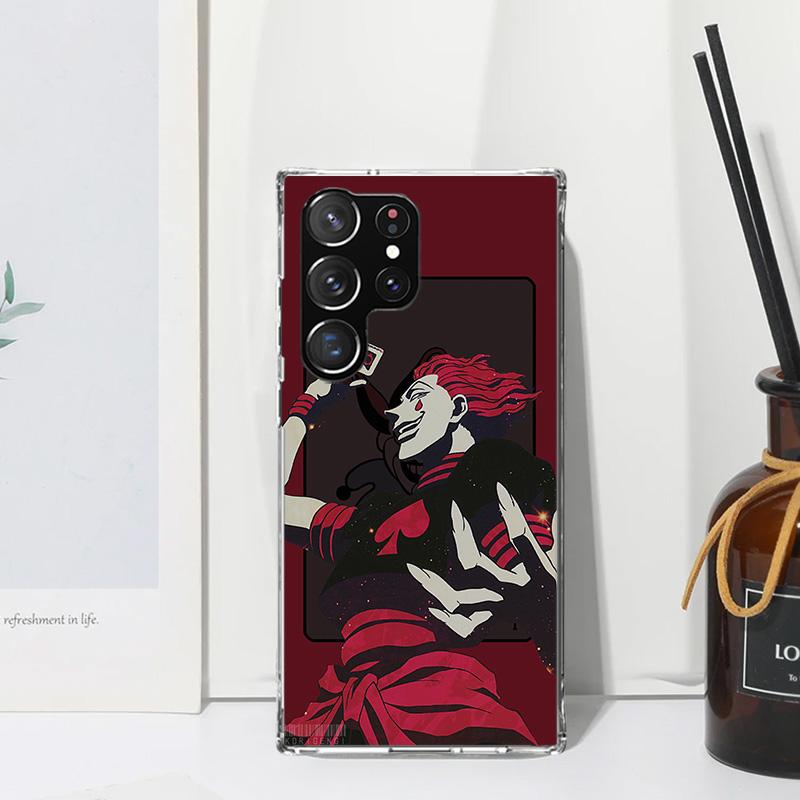 Hunter HXH  Hisoka Phone Case For Samsung Galaxy S26 S25 Edge S24 FE S23 S22 Ultra S21 Plus S20 + Art Fundas Back Cover Galaxy S