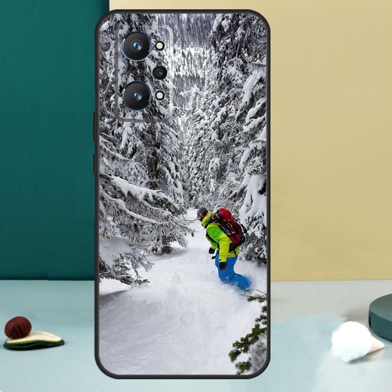 Крутые спортивные чехлы для сноубординга для Realme 13 12 10 11 14 Pro Plus GT 6 5 6T GT7 Pro C55 C53 C51 C21Y C25S C75 C67 C61