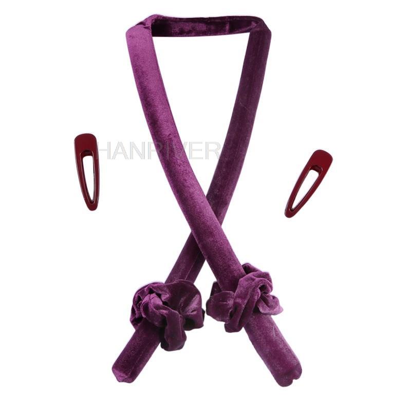 EVA Большая волна плойка без нагрева микрофибра супер плюш без нагрева плойка для ленивой завивки плойка без нагрева бигуди лента