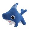 28*18CM Shark Dog Stuffed Animals Shark Dog Plush Toy Blue Sawtooth Ocean Animals Plushies for Baby Boys Girls Kid Birthday Gift