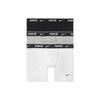 Боксеры-трусы прямого покроя с эластичной талией и буквенным принтом, 3 шт., мужское нижнее белье KE1108-900