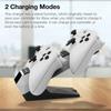 Dual Controller Charger Station for Xbox Series X/S, Charging Dock Bracket Stand with 2Pcs Rechargeable Battery Packs