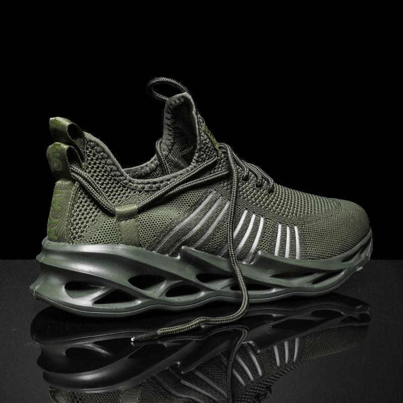 Men Sneakers Breathable Shoes Outdoor Comfortable Couples Red Shoes