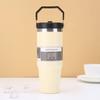 Hot Sale 30oz Portable Car Cup Stainless Steel Thermos Cup with Straw Travel Sports Water Bottlelarge Capacity Handheld