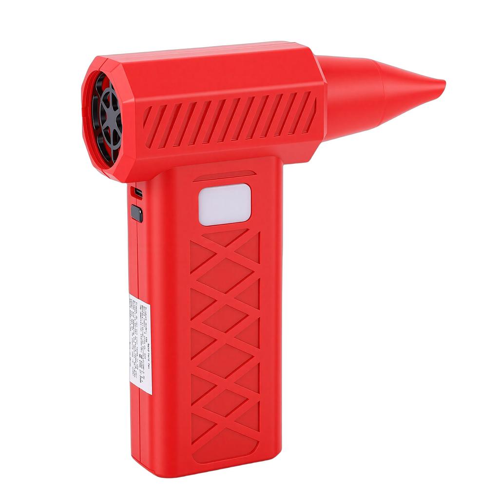 Duster LED Digital Display High Power High Speed Portable Electric Blower Duster with Emergency Light for Outdoor Travel