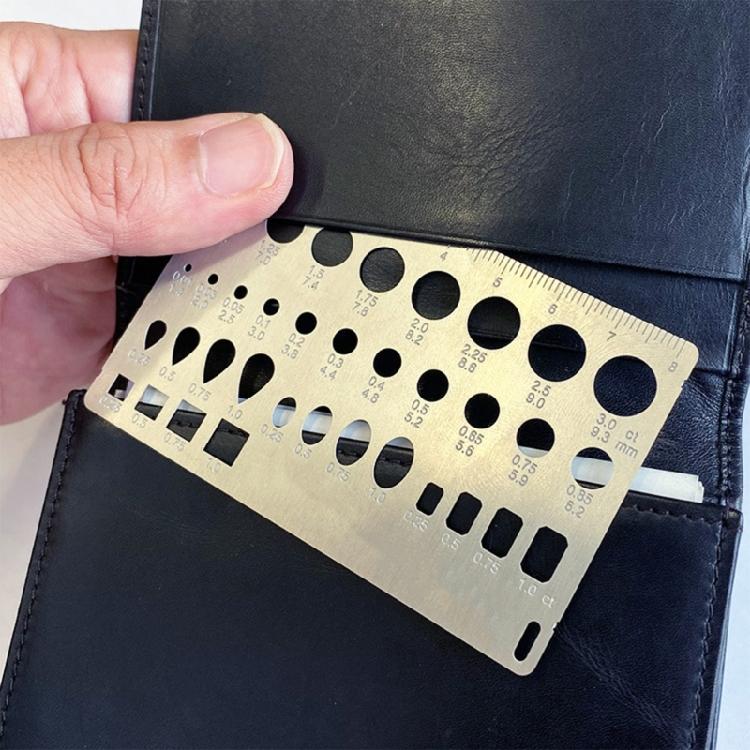 Существенный Точный Диамантиновый Калибр Размера Инструмент Штангенциркуль Измерительный Прибор Для Изготовления Ювелирных Изделий И Оценки Геммологов