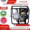 Yitong Power Diesel Sewage Pump 2-4 Inch for Sludge and Ponds, High Flow & Head Capacity
