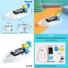 Self Made Electric Boat Assembly Material Set Children Educational Toys For Kids Science Learning And Creativity