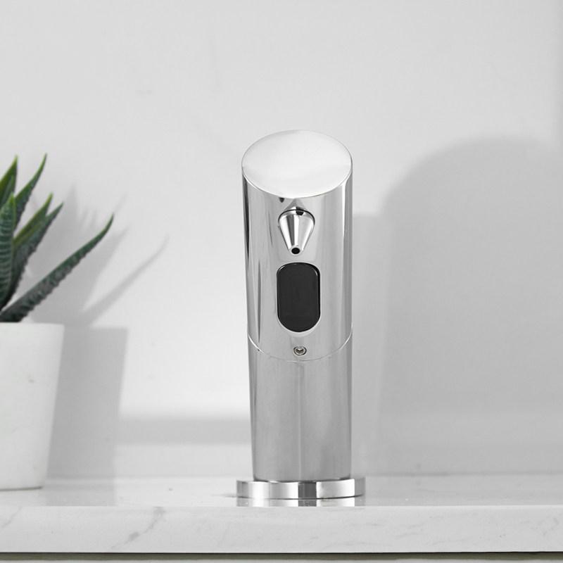 Automatic Foaming Soap Dispenser Infrared Sensor Commercial Hotel Household Bathroom Sink Chrome Finish Touchless Pump