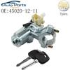 New Ignition Lock Cylinder Assembly With 2 Keys For 1998-2001 Toyota Corolla 45020-12-11 450201211