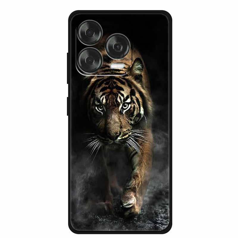 Для ZTE Nubia V70 Дизайнерский Чехол Чехол для Телефона Волк Лев Черный Силикон Мягкая Задняя Крышка Для ZTE Blade V70 Vita Чехол V 70 Vita Coque