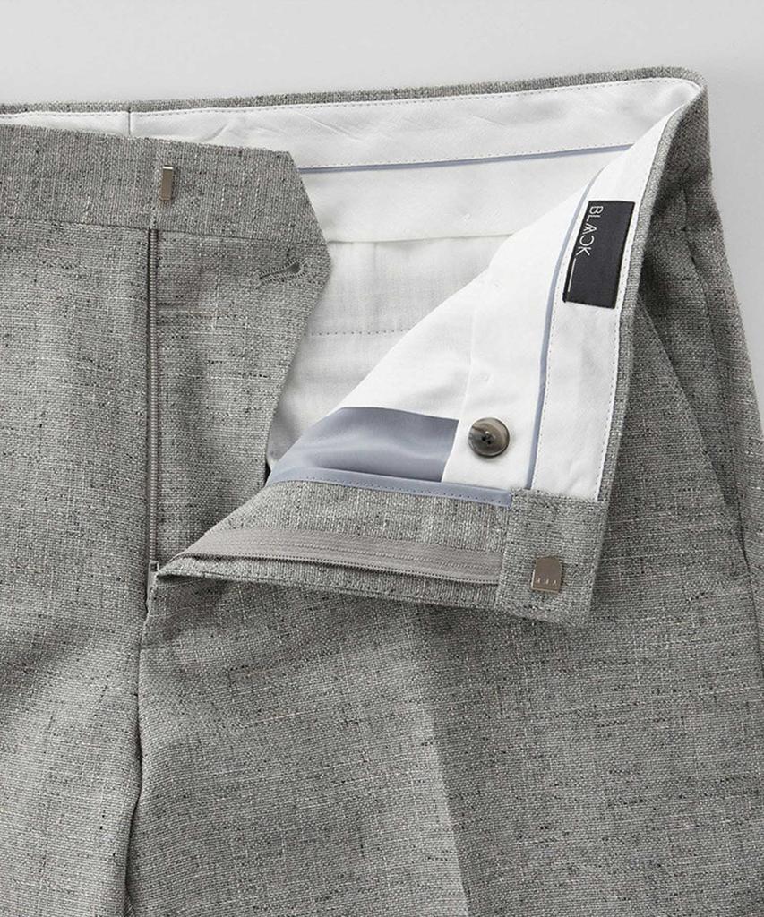 STCO Italy Marlane Linen Blend Formal Pants_Grey (Classic Fit)_Sslvb93Csg