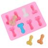 Dick Ice Tray Sexy Penis Cube Cake Mold Silicone Chocolate Dropshipping Candle Moulds Sugar Craft Tools
